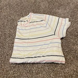 Hollister: Pastel Striped Tee